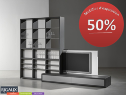 Meuble Tv Groove avec rangement pour TV. 