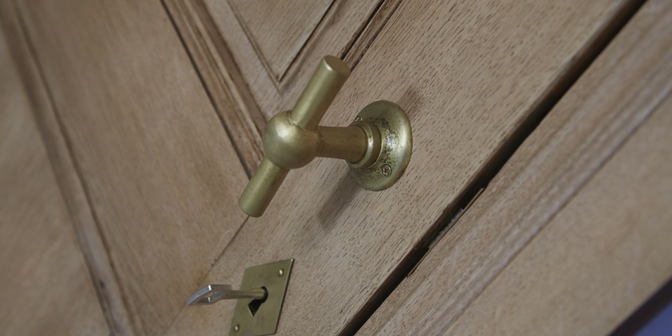 Poignée de porte d'intérieur