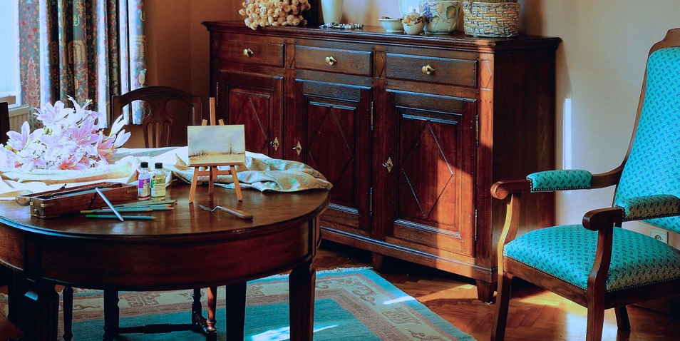 Eetkamer Louis XVI Herve