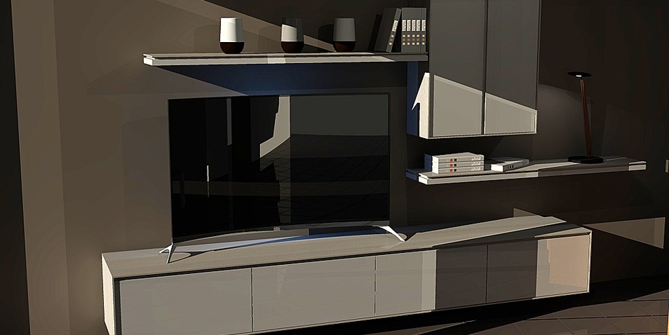 Projet de meuble TV Rigaux Plano