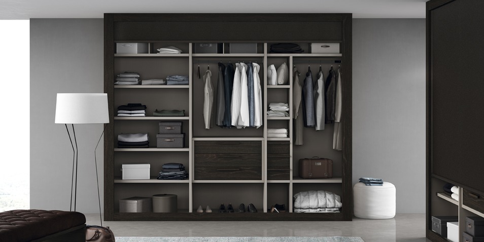 Dressing avec enrouleur