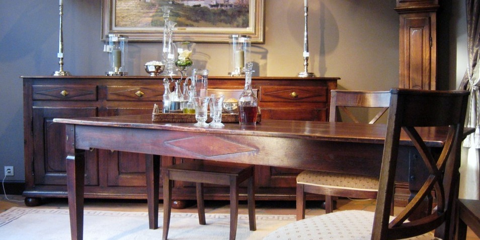 Eetkamer Louis XIII Herve