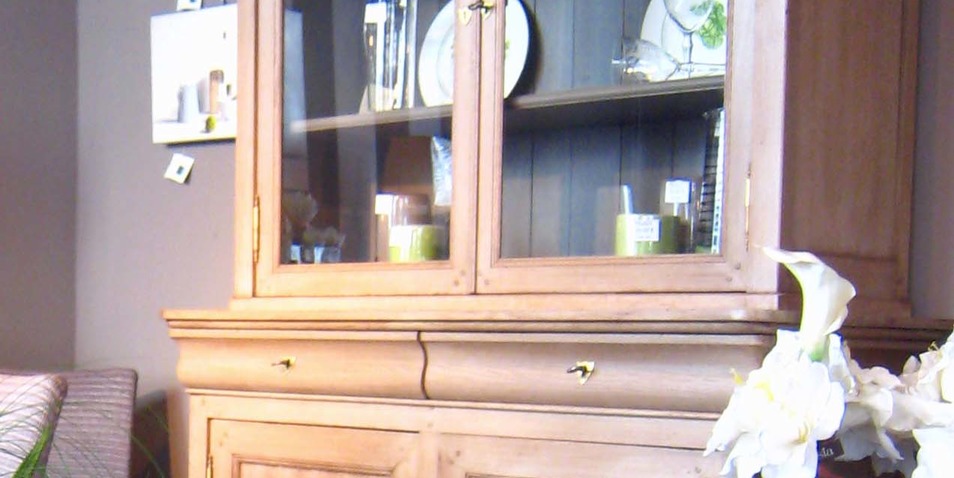 Meuble vitrine Louis Philippe